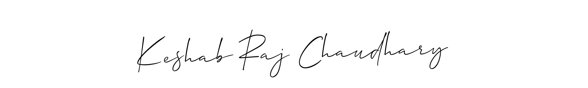 You should practise on your own different ways (Allison_Script) to write your name (Keshab Raj Chaudhary) in signature. don't let someone else do it for you. Keshab Raj Chaudhary signature style 2 images and pictures png