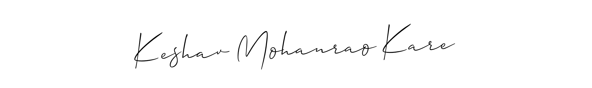 You can use this online signature creator to create a handwritten signature for the name Keshav Mohanrao Kare. This is the best online autograph maker. Keshav Mohanrao Kare signature style 2 images and pictures png