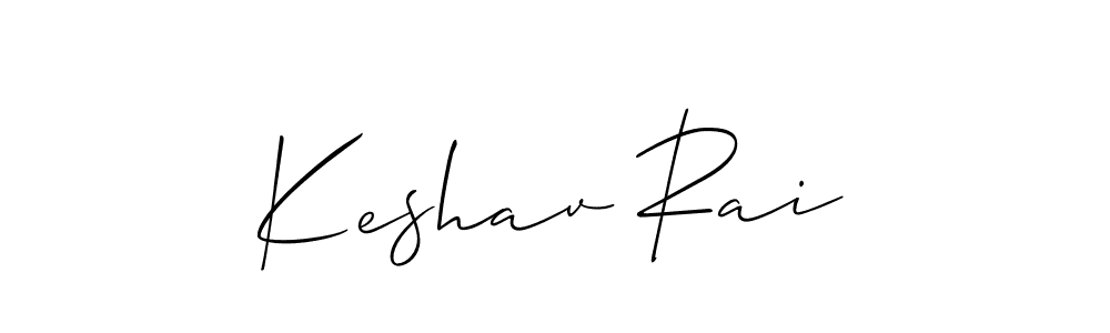 It looks lik you need a new signature style for name Keshav Rai. Design unique handwritten (Allison_Script) signature with our free signature maker in just a few clicks. Keshav Rai signature style 2 images and pictures png
