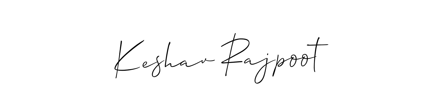Also You can easily find your signature by using the search form. We will create Keshav Rajpoot name handwritten signature images for you free of cost using Allison_Script sign style. Keshav Rajpoot signature style 2 images and pictures png