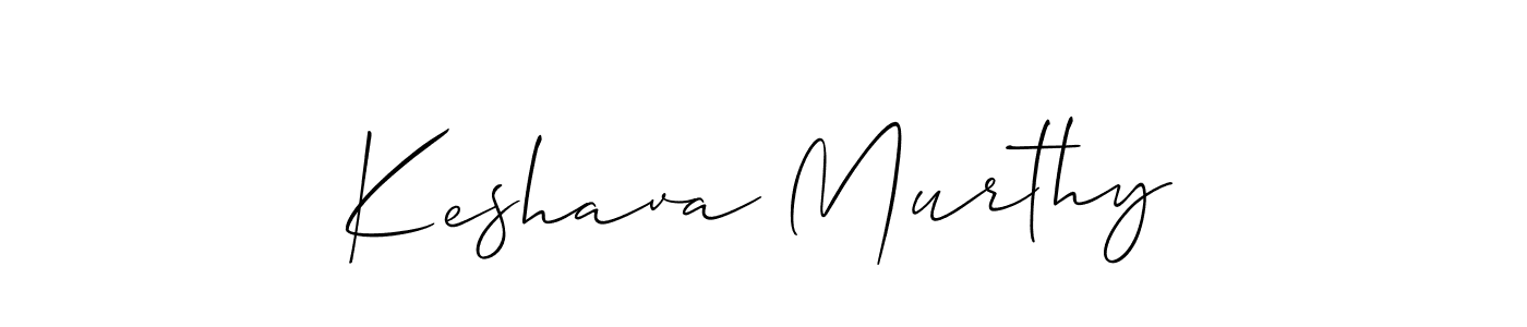 Make a beautiful signature design for name Keshava Murthy. With this signature (Allison_Script) style, you can create a handwritten signature for free. Keshava Murthy signature style 2 images and pictures png