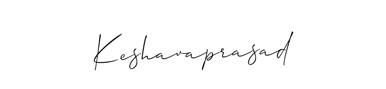 It looks lik you need a new signature style for name Keshavaprasad. Design unique handwritten (Allison_Script) signature with our free signature maker in just a few clicks. Keshavaprasad signature style 2 images and pictures png