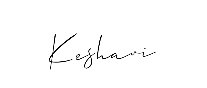 Make a beautiful signature design for name Keshavi. With this signature (Allison_Script) style, you can create a handwritten signature for free. Keshavi signature style 2 images and pictures png