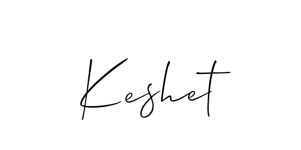 How to make Keshet name signature. Use Allison_Script style for creating short signs online. This is the latest handwritten sign. Keshet signature style 2 images and pictures png