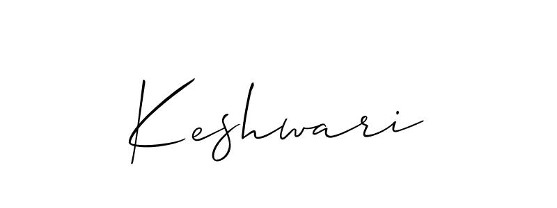 The best way (Allison_Script) to make a short signature is to pick only two or three words in your name. The name Keshwari include a total of six letters. For converting this name. Keshwari signature style 2 images and pictures png