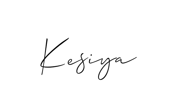 if you are searching for the best signature style for your name Kesiya. so please give up your signature search. here we have designed multiple signature styles  using Allison_Script. Kesiya signature style 2 images and pictures png