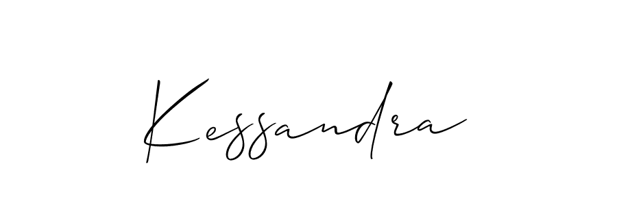 Make a beautiful signature design for name Kessandra. Use this online signature maker to create a handwritten signature for free. Kessandra signature style 2 images and pictures png