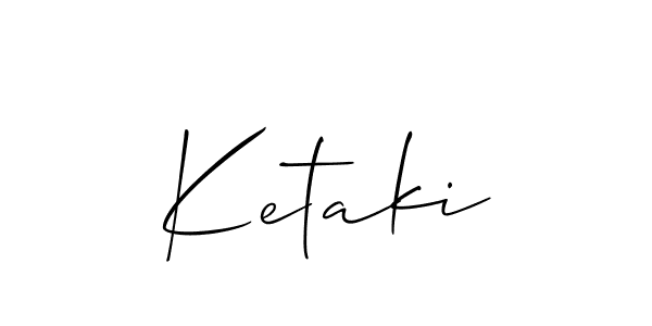 How to Draw Ketaki signature style? Allison_Script is a latest design signature styles for name Ketaki. Ketaki signature style 2 images and pictures png