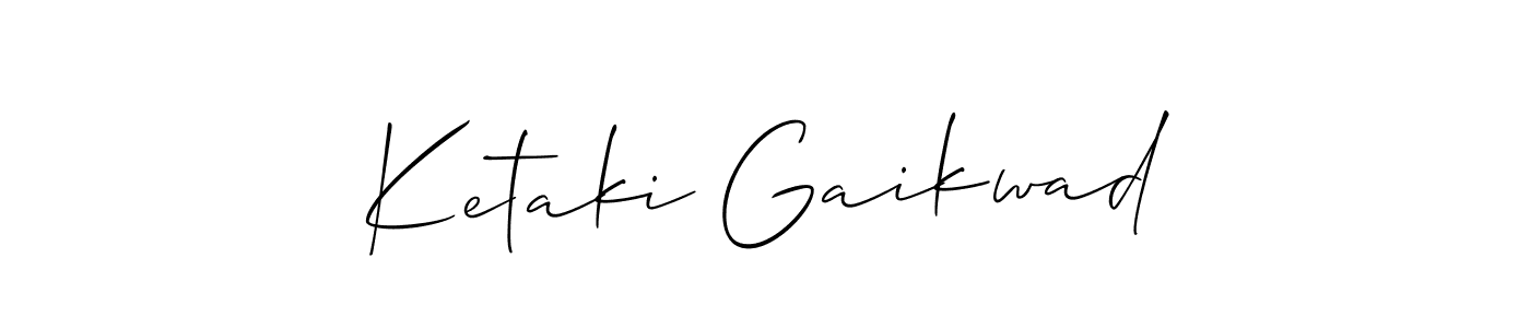 Best and Professional Signature Style for Ketaki Gaikwad. Allison_Script Best Signature Style Collection. Ketaki Gaikwad signature style 2 images and pictures png