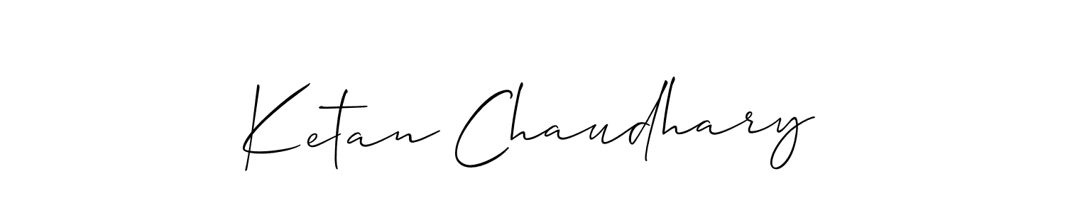 Make a beautiful signature design for name Ketan Chaudhary. Use this online signature maker to create a handwritten signature for free. Ketan Chaudhary signature style 2 images and pictures png