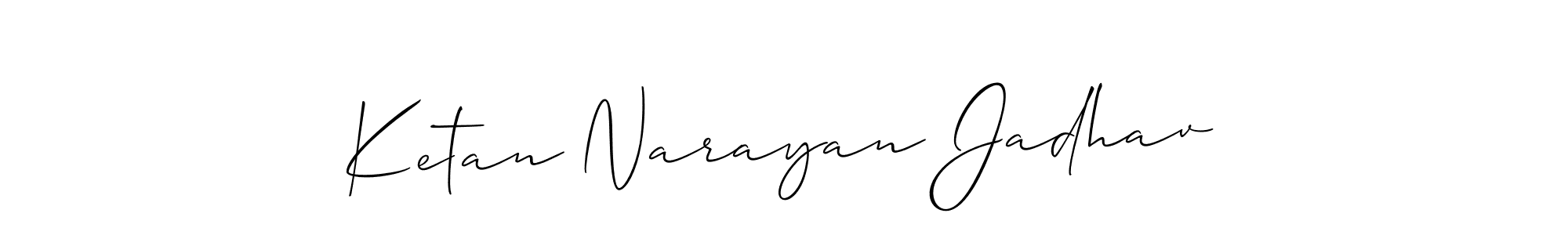 Once you've used our free online signature maker to create your best signature Allison_Script style, it's time to enjoy all of the benefits that Ketan Narayan Jadhav name signing documents. Ketan Narayan Jadhav signature style 2 images and pictures png