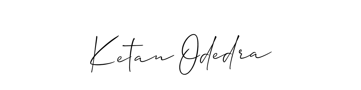 Similarly Allison_Script is the best handwritten signature design. Signature creator online .You can use it as an online autograph creator for name Ketan Odedra. Ketan Odedra signature style 2 images and pictures png