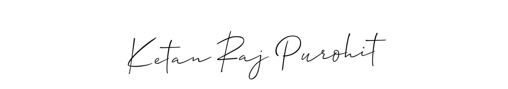 Best and Professional Signature Style for Ketan Raj Purohit. Allison_Script Best Signature Style Collection. Ketan Raj Purohit signature style 2 images and pictures png