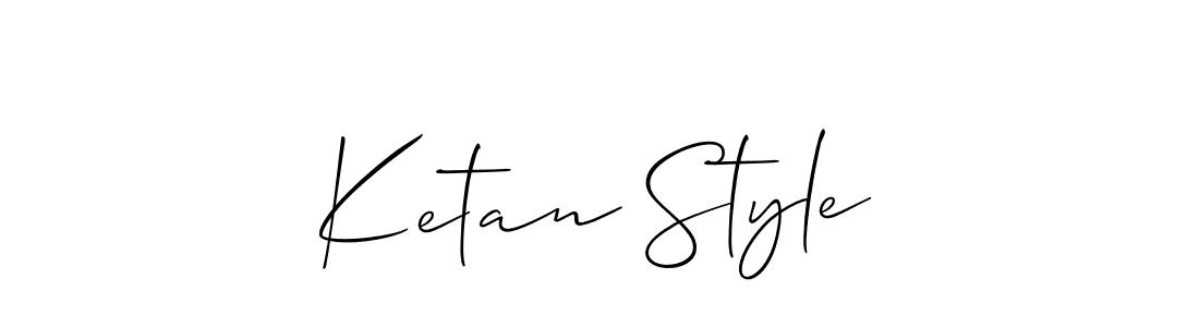 This is the best signature style for the Ketan Style name. Also you like these signature font (Allison_Script). Mix name signature. Ketan Style signature style 2 images and pictures png