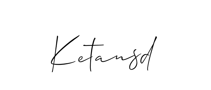 This is the best signature style for the Ketansd name. Also you like these signature font (Allison_Script). Mix name signature. Ketansd signature style 2 images and pictures png