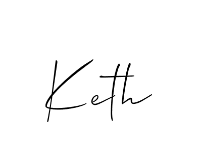 Check out images of Autograph of Keth name. Actor Keth Signature Style. Allison_Script is a professional sign style online. Keth signature style 2 images and pictures png