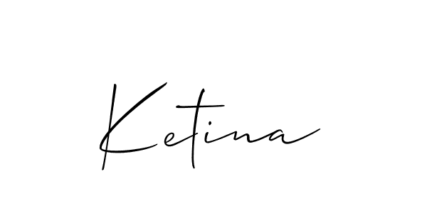 Once you've used our free online signature maker to create your best signature Allison_Script style, it's time to enjoy all of the benefits that Ketina name signing documents. Ketina signature style 2 images and pictures png
