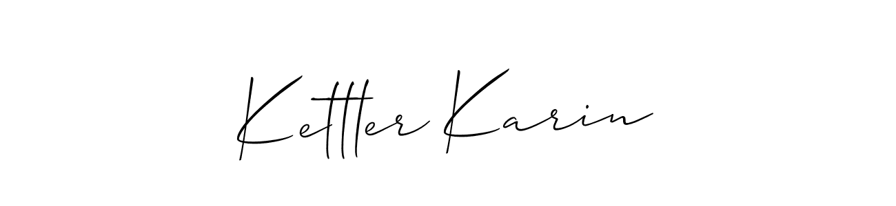 How to make Kettler Karin signature? Allison_Script is a professional autograph style. Create handwritten signature for Kettler Karin name. Kettler Karin signature style 2 images and pictures png