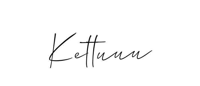 Create a beautiful signature design for name Kettuuu. With this signature (Allison_Script) fonts, you can make a handwritten signature for free. Kettuuu signature style 2 images and pictures png
