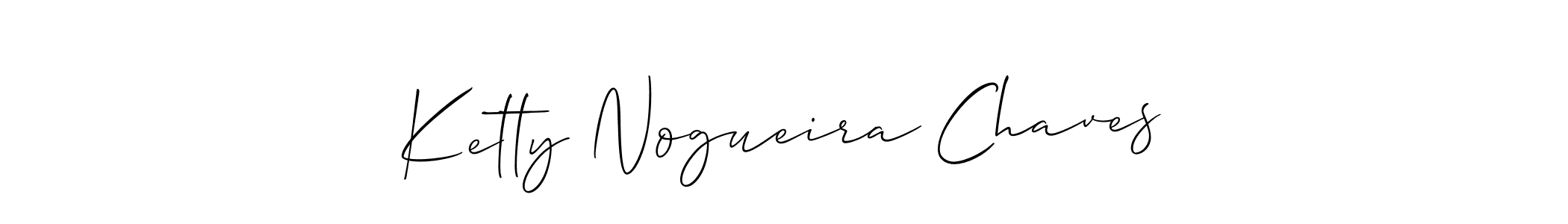 It looks lik you need a new signature style for name Ketty Nogueira Chaves. Design unique handwritten (Allison_Script) signature with our free signature maker in just a few clicks. Ketty Nogueira Chaves signature style 2 images and pictures png