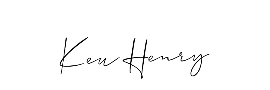 Best and Professional Signature Style for Keu Henry. Allison_Script Best Signature Style Collection. Keu Henry signature style 2 images and pictures png