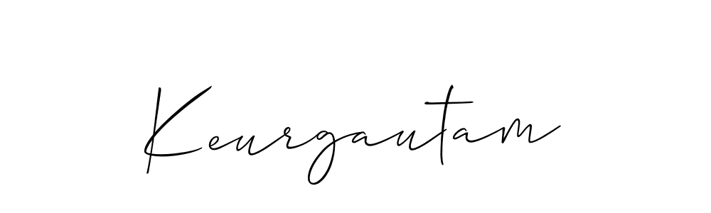 Also You can easily find your signature by using the search form. We will create Keurgautam name handwritten signature images for you free of cost using Allison_Script sign style. Keurgautam signature style 2 images and pictures png