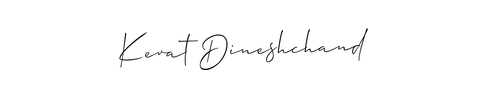 You can use this online signature creator to create a handwritten signature for the name Kevat Dineshchand. This is the best online autograph maker. Kevat Dineshchand signature style 2 images and pictures png