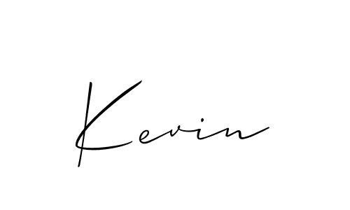 Create a beautiful signature design for name Kevin. With this signature (Allison_Script) fonts, you can make a handwritten signature for free. Kevin signature style 2 images and pictures png