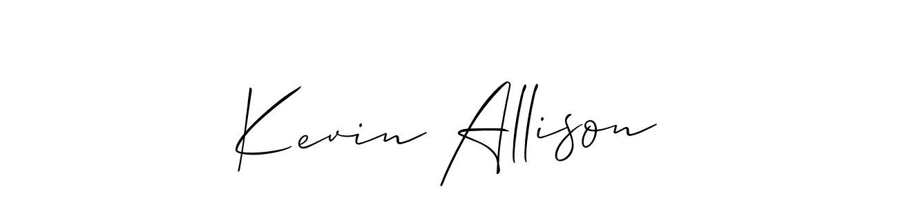 You can use this online signature creator to create a handwritten signature for the name Kevin Allison. This is the best online autograph maker. Kevin Allison signature style 2 images and pictures png