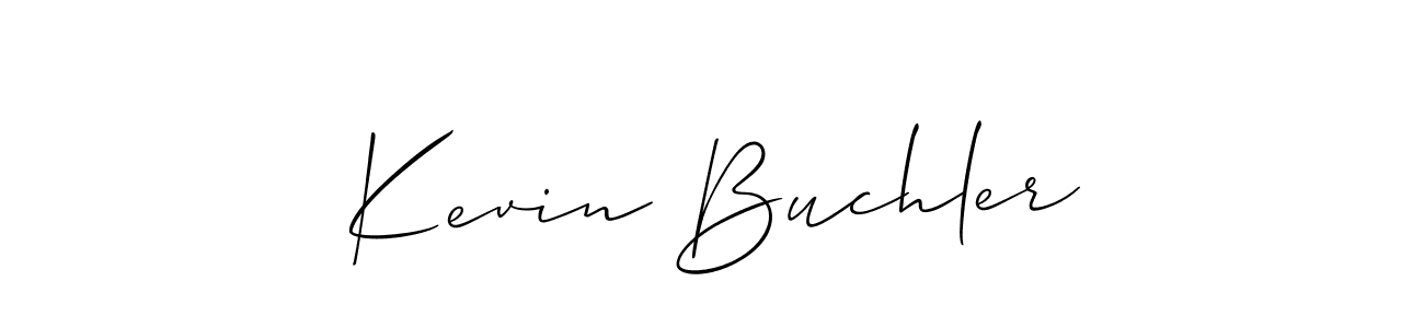 Also we have Kevin Buchler name is the best signature style. Create professional handwritten signature collection using Allison_Script autograph style. Kevin Buchler signature style 2 images and pictures png