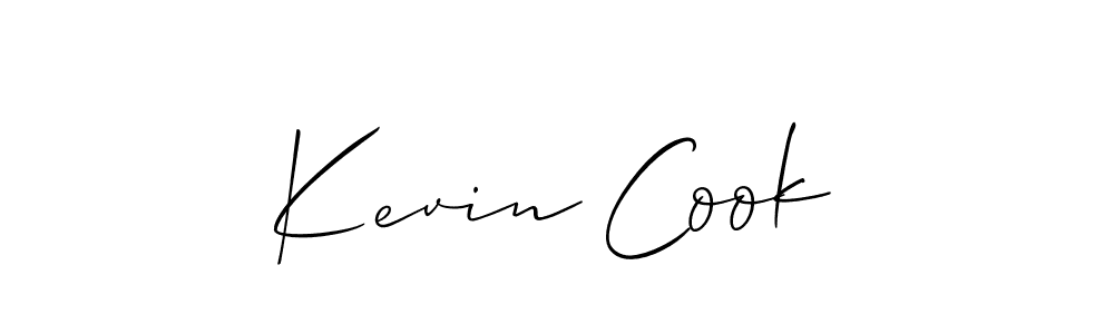 Best and Professional Signature Style for Kevin Cook. Allison_Script Best Signature Style Collection. Kevin Cook signature style 2 images and pictures png
