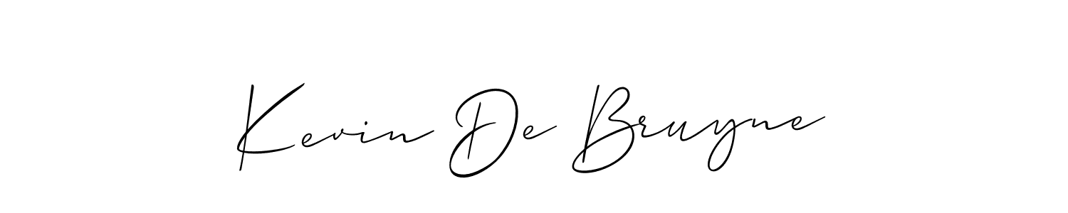 Best and Professional Signature Style for Kevin De Bruyne. Allison_Script Best Signature Style Collection. Kevin De Bruyne signature style 2 images and pictures png