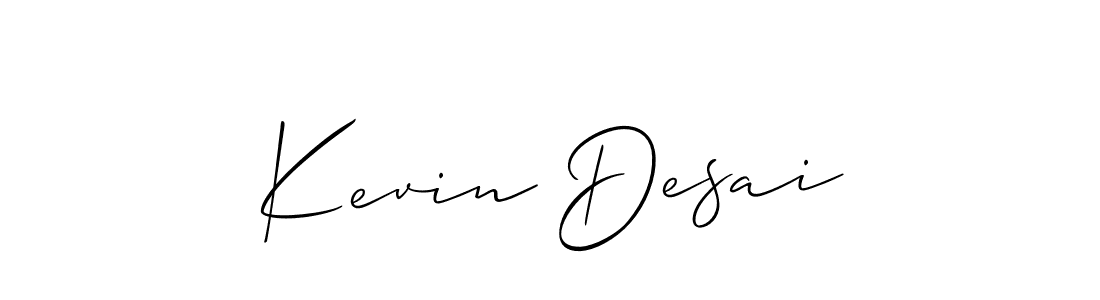 You can use this online signature creator to create a handwritten signature for the name Kevin Desai. This is the best online autograph maker. Kevin Desai signature style 2 images and pictures png