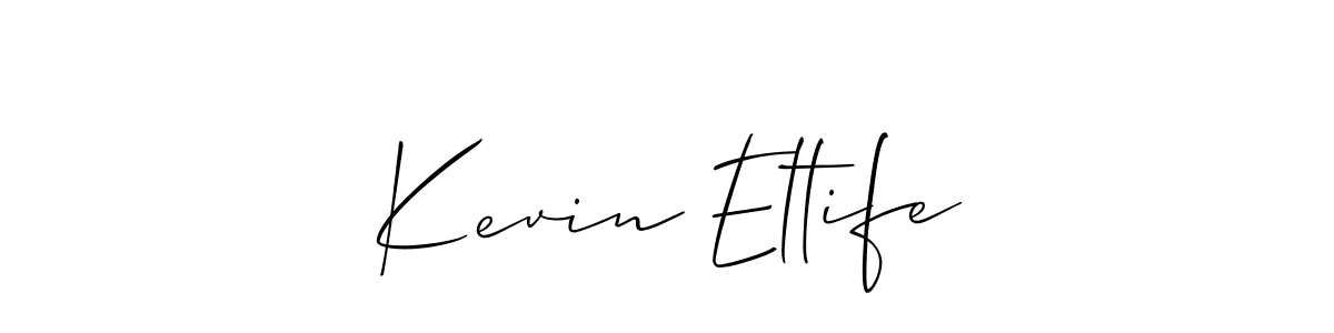 Make a beautiful signature design for name Kevin Eltife. Use this online signature maker to create a handwritten signature for free. Kevin Eltife signature style 2 images and pictures png