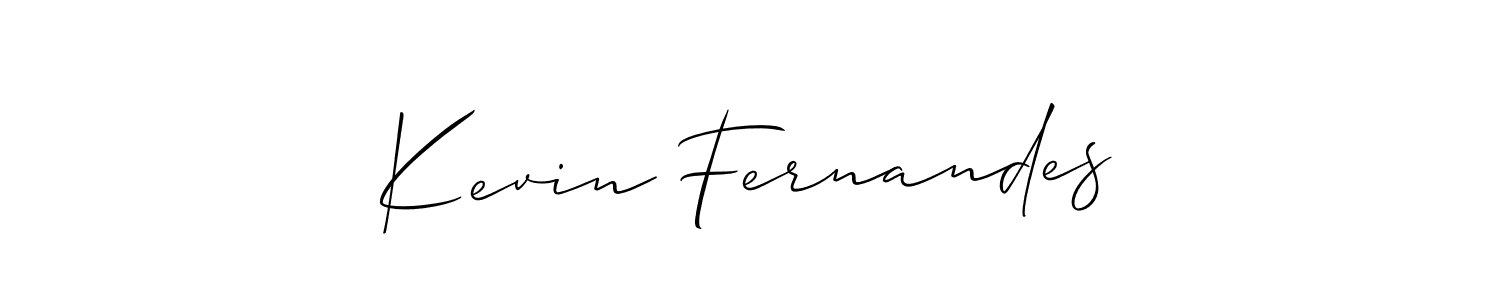 Once you've used our free online signature maker to create your best signature Allison_Script style, it's time to enjoy all of the benefits that Kevin Fernandes name signing documents. Kevin Fernandes signature style 2 images and pictures png