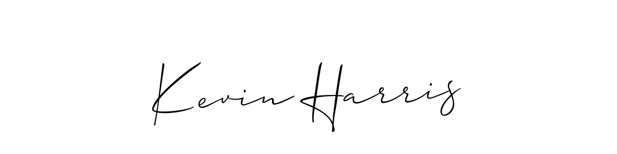 Design your own signature with our free online signature maker. With this signature software, you can create a handwritten (Allison_Script) signature for name Kevin Harris. Kevin Harris signature style 2 images and pictures png
