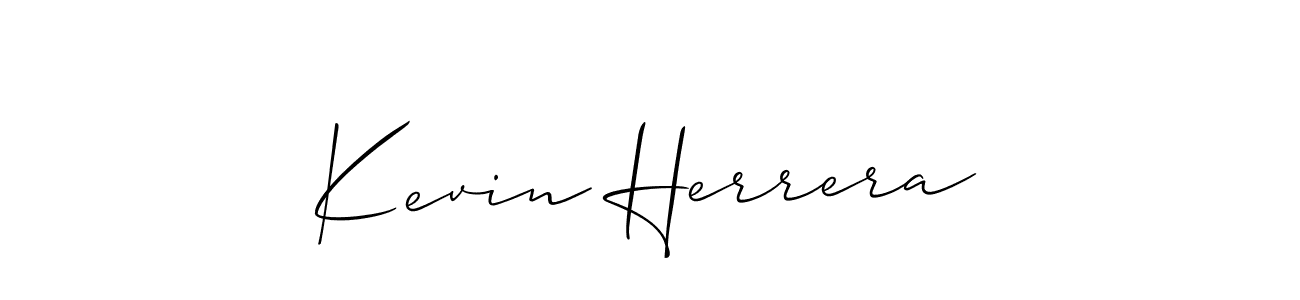 Also You can easily find your signature by using the search form. We will create Kevin Herrera name handwritten signature images for you free of cost using Allison_Script sign style. Kevin Herrera signature style 2 images and pictures png