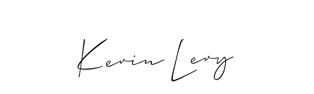 Kevin Levy stylish signature style. Best Handwritten Sign (Allison_Script) for my name. Handwritten Signature Collection Ideas for my name Kevin Levy. Kevin Levy signature style 2 images and pictures png