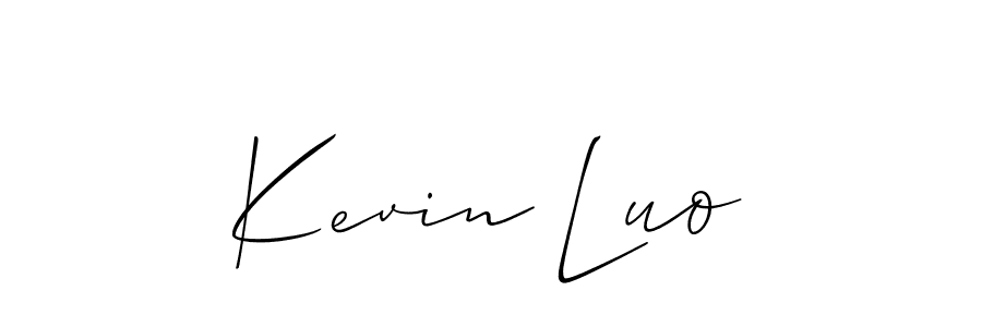 See photos of Kevin Luo official signature by Spectra . Check more albums & portfolios. Read reviews & check more about Allison_Script font. Kevin Luo signature style 2 images and pictures png