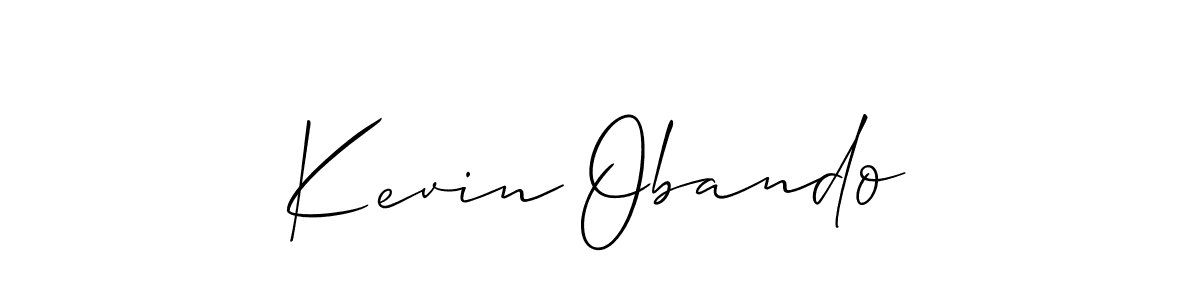 Make a beautiful signature design for name Kevin Obando. Use this online signature maker to create a handwritten signature for free. Kevin Obando signature style 2 images and pictures png