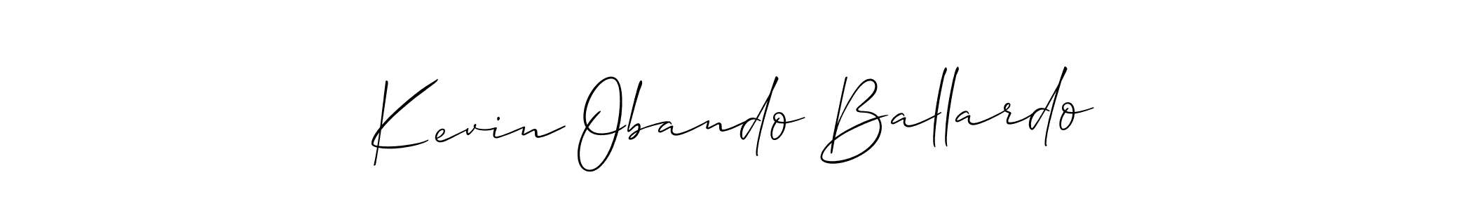 Once you've used our free online signature maker to create your best signature Allison_Script style, it's time to enjoy all of the benefits that Kevin Obando Ballardo name signing documents. Kevin Obando Ballardo signature style 2 images and pictures png