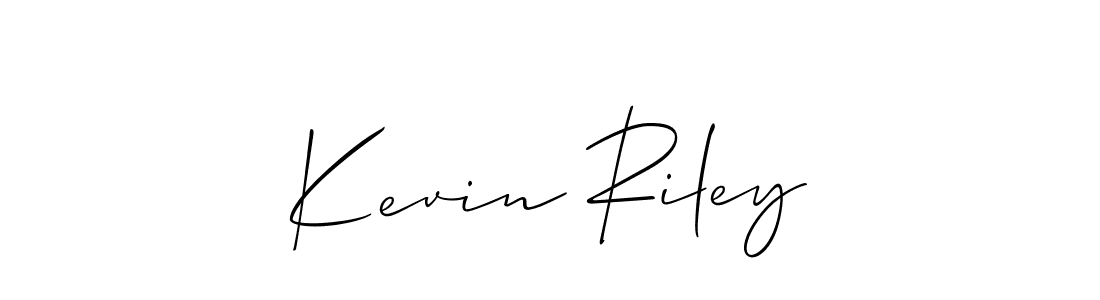 Allison_Script is a professional signature style that is perfect for those who want to add a touch of class to their signature. It is also a great choice for those who want to make their signature more unique. Get Kevin Riley name to fancy signature for free. Kevin Riley signature style 2 images and pictures png