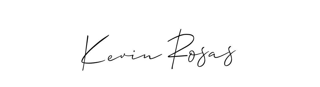 This is the best signature style for the Kevin Rosas name. Also you like these signature font (Allison_Script). Mix name signature. Kevin Rosas signature style 2 images and pictures png