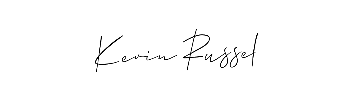 Make a beautiful signature design for name Kevin Russel. Use this online signature maker to create a handwritten signature for free. Kevin Russel signature style 2 images and pictures png