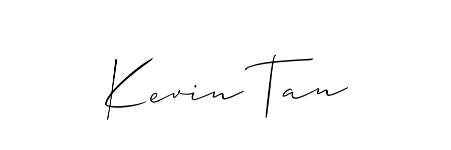 Best and Professional Signature Style for Kevin Tan. Allison_Script Best Signature Style Collection. Kevin Tan signature style 2 images and pictures png