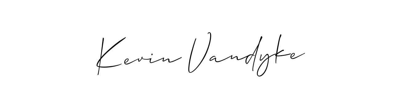 Best and Professional Signature Style for Kevin Vandyke. Allison_Script Best Signature Style Collection. Kevin Vandyke signature style 2 images and pictures png