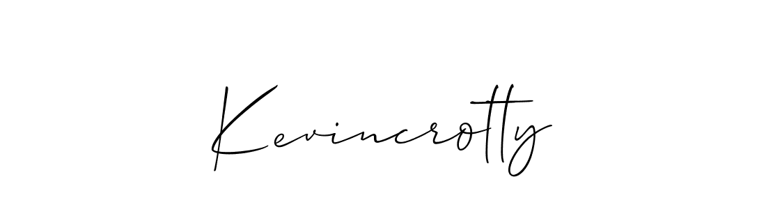 Make a beautiful signature design for name Kevincrotty. Use this online signature maker to create a handwritten signature for free. Kevincrotty signature style 2 images and pictures png