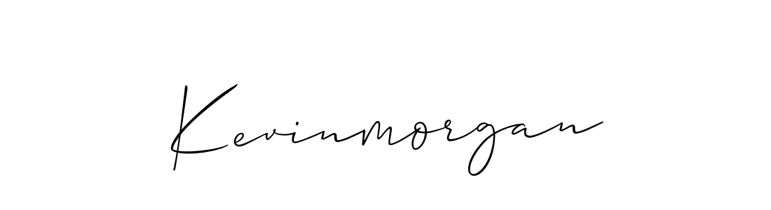 Create a beautiful signature design for name Kevinmorgan. With this signature (Allison_Script) fonts, you can make a handwritten signature for free. Kevinmorgan signature style 2 images and pictures png