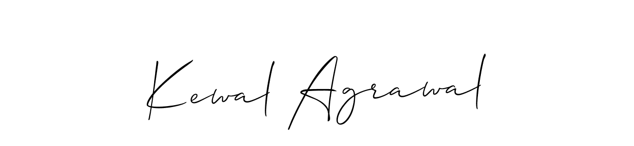 Make a beautiful signature design for name Kewal Agrawal. Use this online signature maker to create a handwritten signature for free. Kewal Agrawal signature style 2 images and pictures png