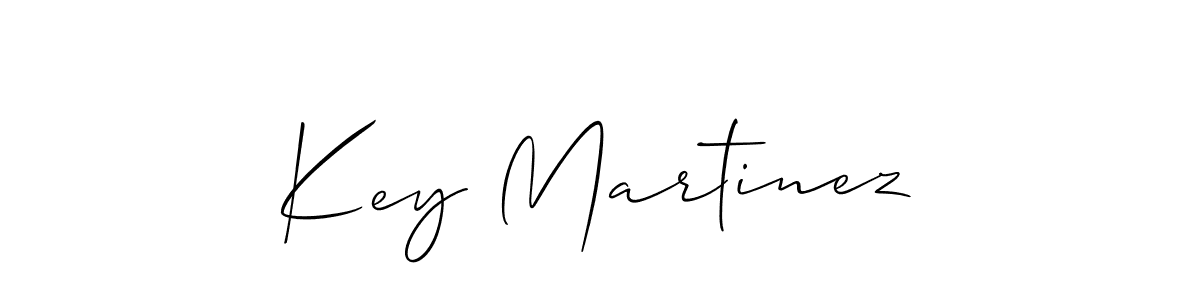 You should practise on your own different ways (Allison_Script) to write your name (Key Martinez) in signature. don't let someone else do it for you. Key Martinez signature style 2 images and pictures png